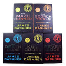 Maze Runner Series by James Dashner: 5 Books Set