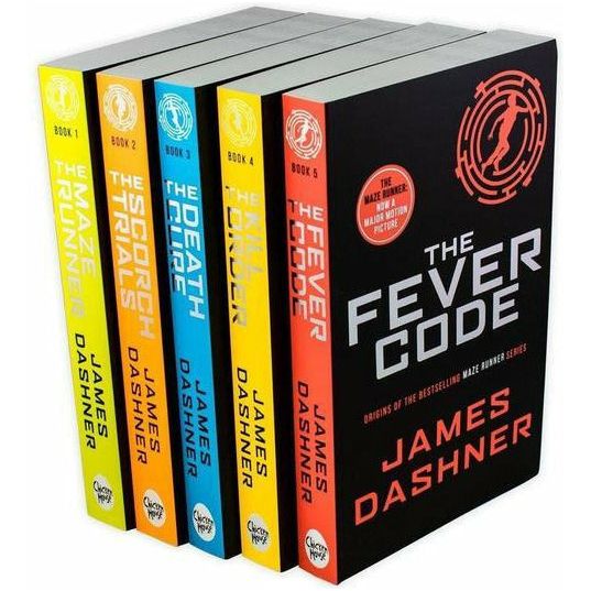 Maze Runner Series by James Dashner: 5 Books Set