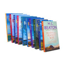 Hamish Macbeth Mystery Series by M.C. Beaton – 10 Books Collection