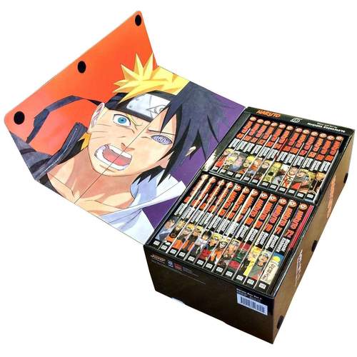 Naruto Box Set 3: Complete Children's Gift Set Collection (Volumes 49-72) by Masashi Kishimoto