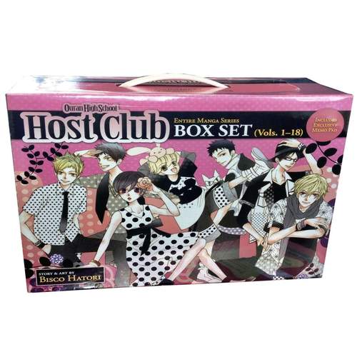 Ouran High School Host Club GN Box Set: Volumes 1-18 with Premium Edition