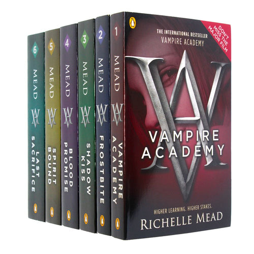 Vampire Academy Series by Richelle Mead: 6-Book Collection Set