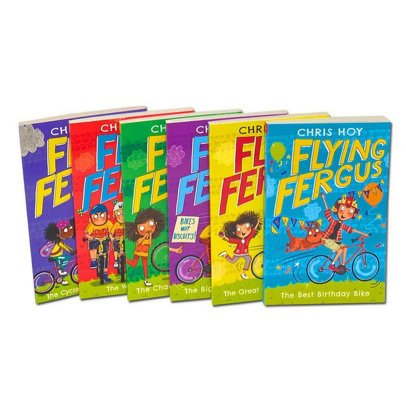 Chris Hoy: Flying Fergus - The Super Cycle 6 Books Collection Set (Including Cycle, Search and Rescue, Winning Team)