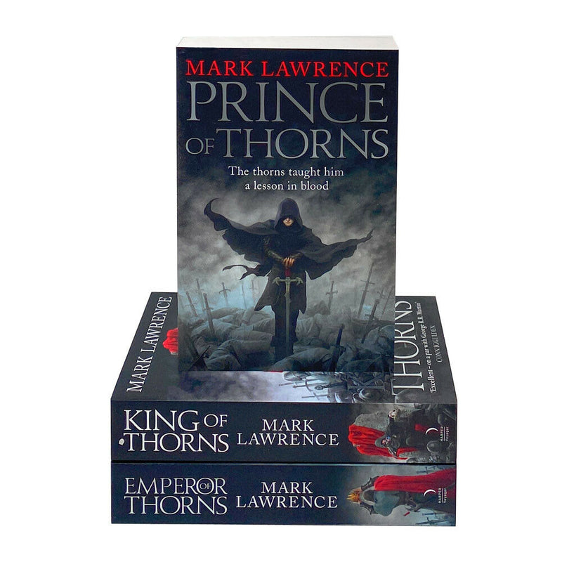 Broken Empire Trilogy by Mark Lawrence: 3 Books Collection Set (Prince of Thorns, King of Thorns, Emperor of Thorns)