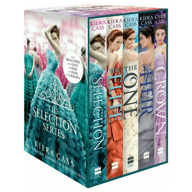 The Selection Series by Kiera Cass: 5-Book Collection Set (Fairy Tale)