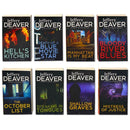 Jeffery Deaver 8-Book Collection (Mistress of Justice, Bloody River Blues, Shallow Graves)