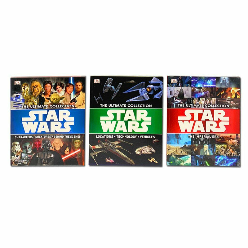 The Ultimate Star Wars Collection 3 Books Set