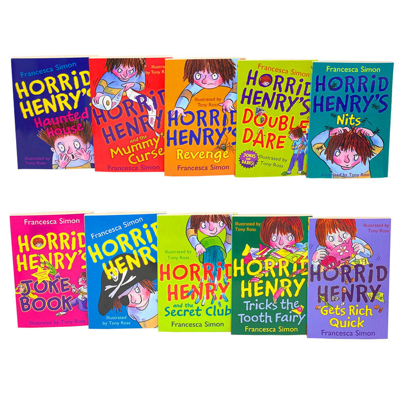 Horrid Henry Cheeky Collection – 10 Books Box Set