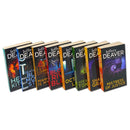 Jeffery Deaver 8-Book Collection (Mistress of Justice, Bloody River Blues, Shallow Graves)