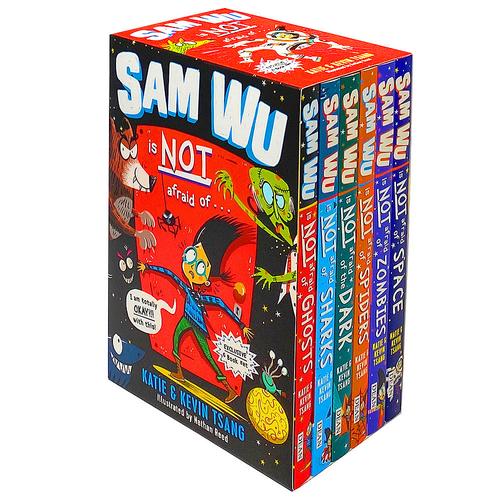 Sam Wu Is Not Afraid Series: 6 Books Collection Box Set by Kevin Tsang and Katie Tsang