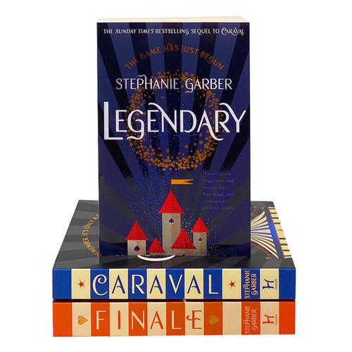 Caraval Series – 3 Books Set by Stephanie Garber (Caraval, Legendary, Finale)