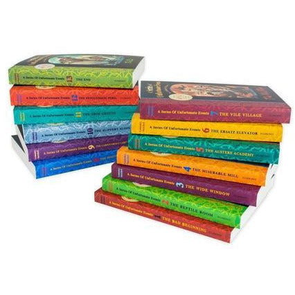 Lemony Snicket A Series of Unfortunate Events – Complete Collection (13 Children's Books Set)