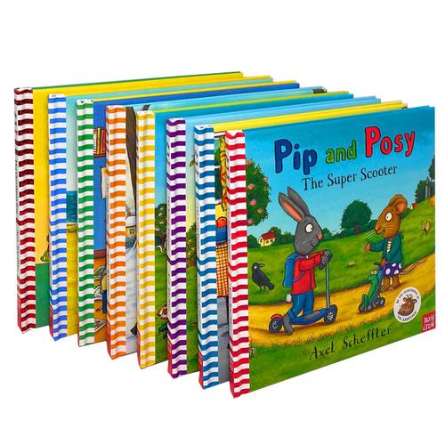 Pip and Posy Series 8 Books Collection Set by Axel Scheffler