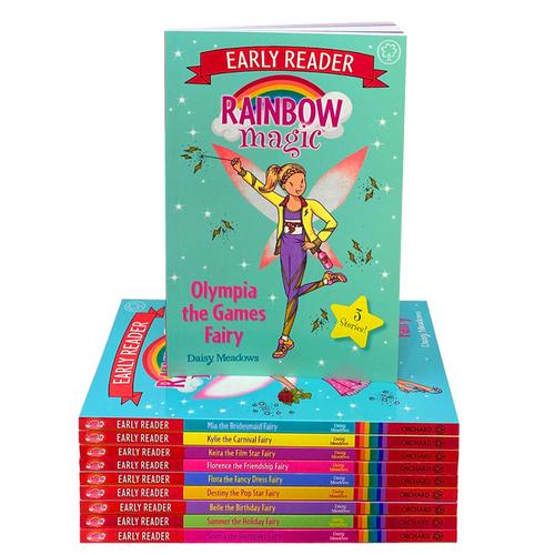 Rainbow Magic Early Reader 10 Books Box Set by Daisy Meadows