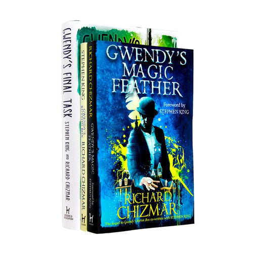 Gwendy's Button Box Trilogy: 3-Book Set by Stephen King & Richard Chizmar (Gwendy's Button Box, Gwendy's Magic Feather, Gwendy's Final Task)