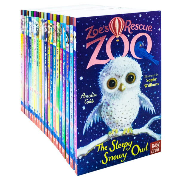 Zoe's Rescue Zoo Collection 20 Book Set Collection By Amelia Cobb